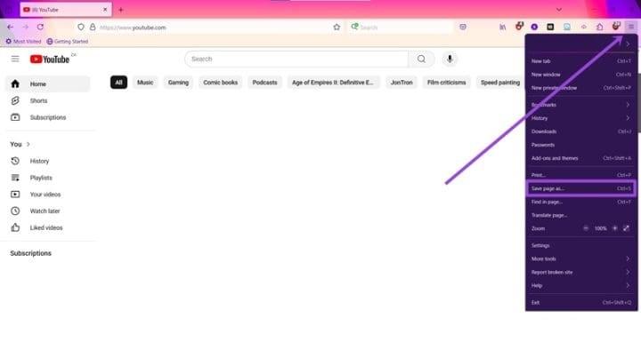 نحوه دانلود سایت به‌صورت اپ در دسکتاپ 8