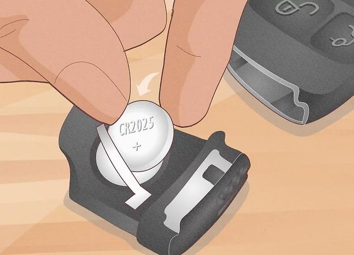 آموزش تعویض باتری ریموت مرسدس 16