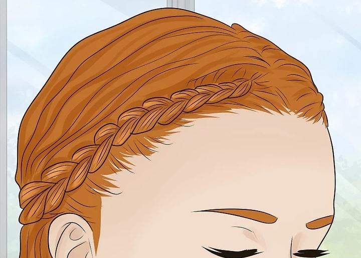 نحوه استایل کردن موی چتری پرده ای 20