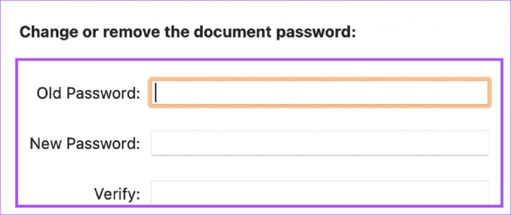 نحوه حذف رمز عبور از سند Pages  در مک 4