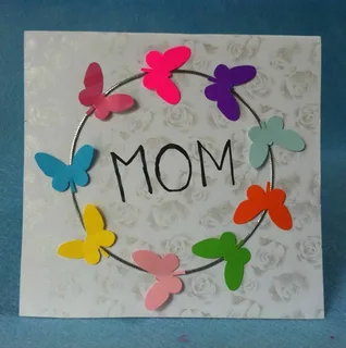 ساخت کارت پستال روز مادر کودکانه 6
