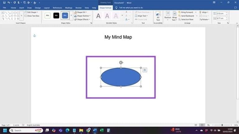  نحوه ساخت یک نقشه ذهنی در مایکروسافت ورد 8