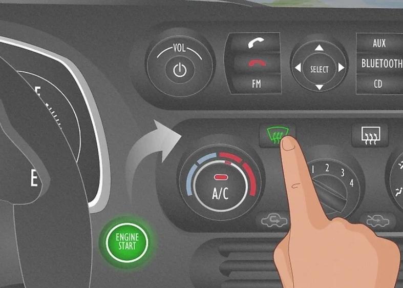 نحوه‌ی استفاده از یخ‌زدای خودرو 3