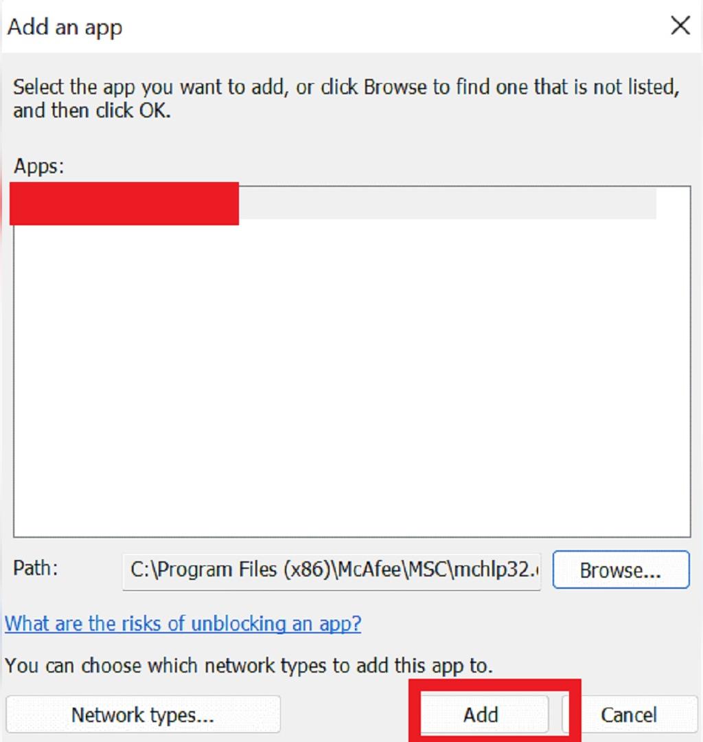 مجوز دادن به VPN از طریق فایروال ویندوز