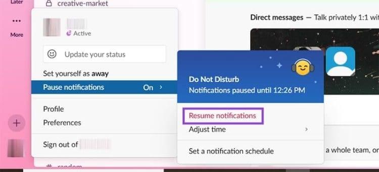 نحوه رفع مشکل کار نکردن اعلان های Slack در ویندوز 3