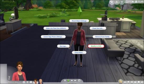 نحوه تغییر لباس کار NPC در سیمز 4 7