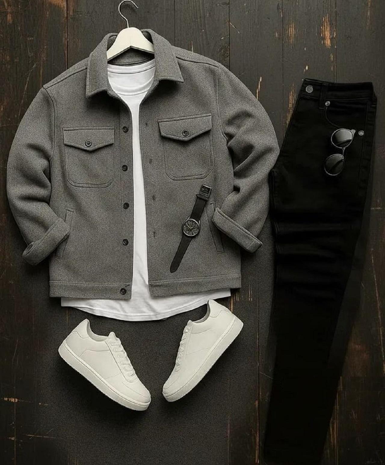 تیپ لباس زمستانه برای مردان 1