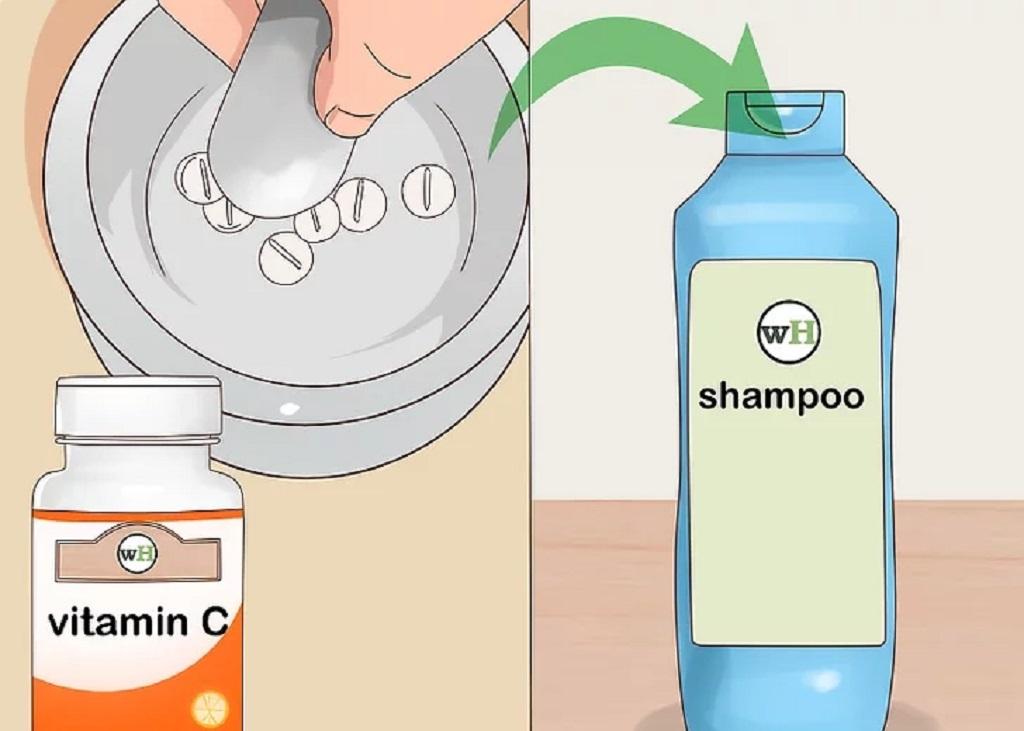 روشن کردن موی تیره با قرص ویتامین c