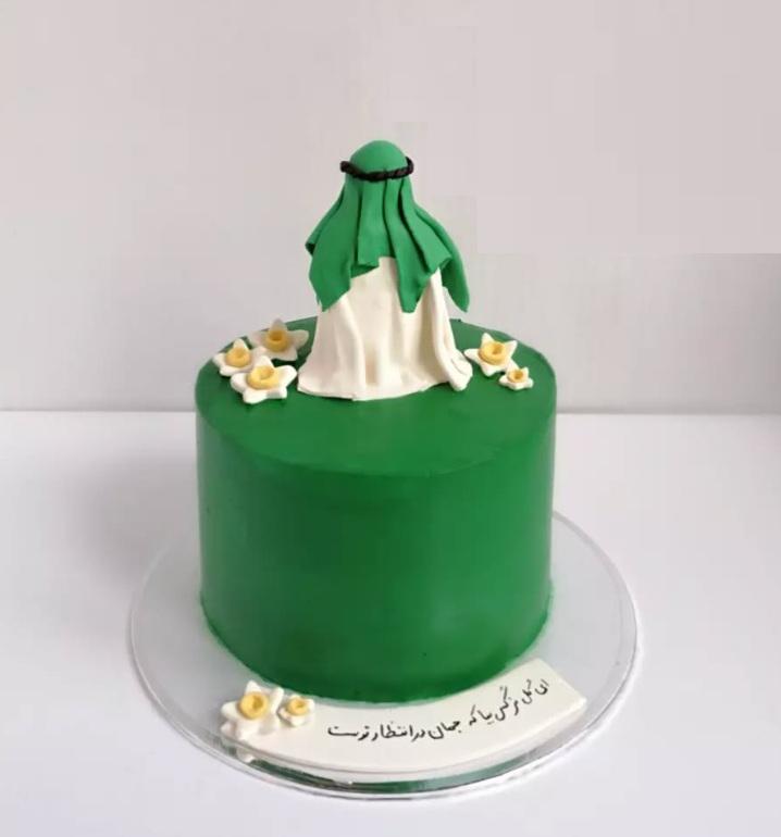 مدل کیک با تزیین نیمه شعبان 3