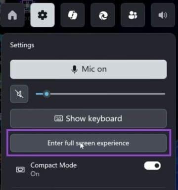 نحوه استفاده از Xbox Fullscreen در ویندوز 6
