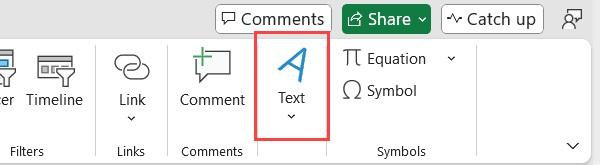 نحوه نوشتن متن بهصورت عمودی در اکسل 11