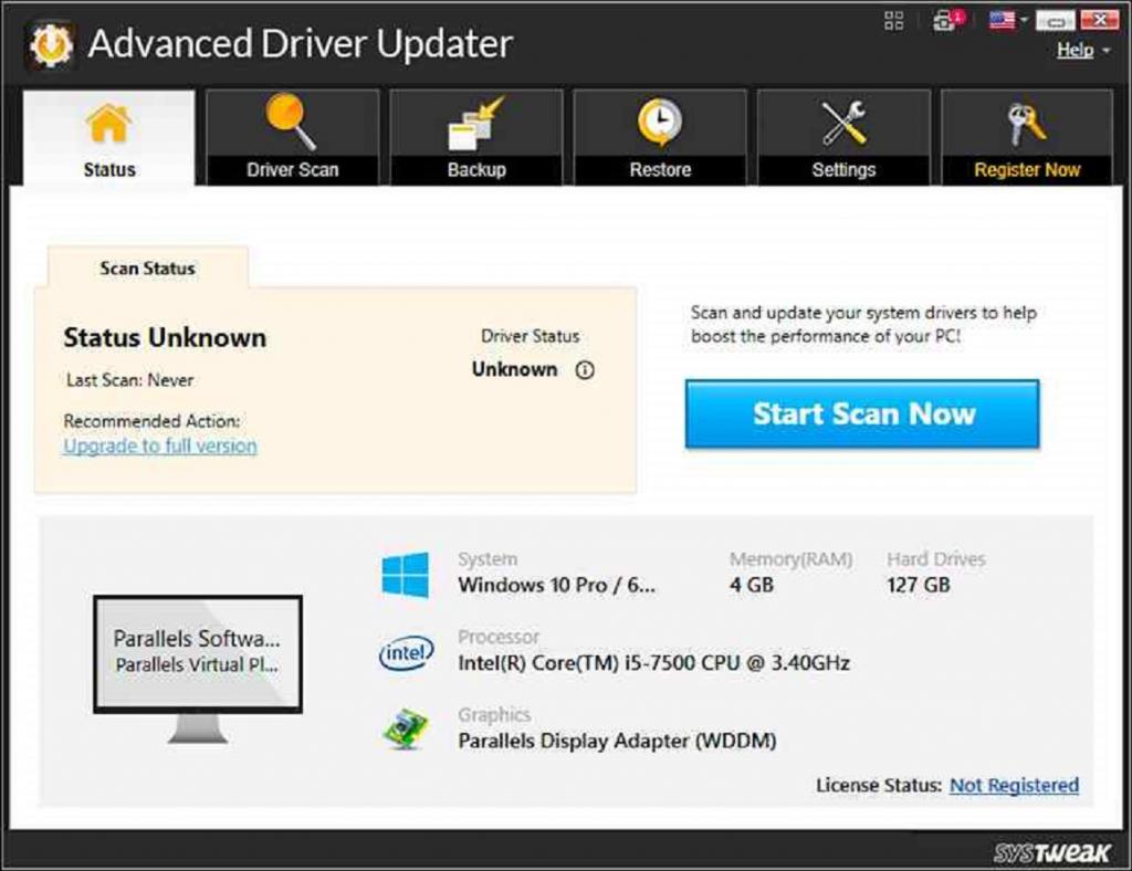نصب ابزار Advanced Driver Updater