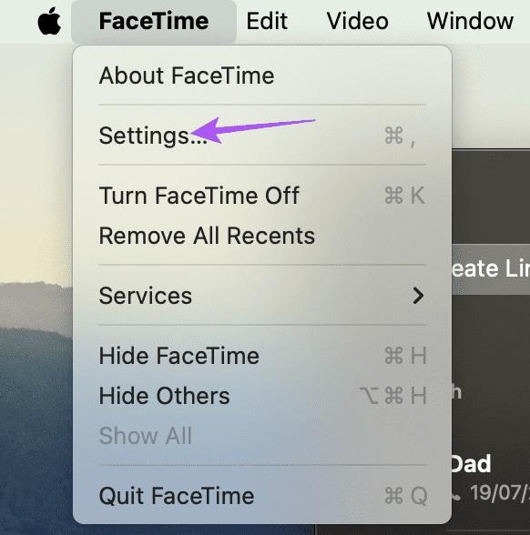 نحوه تغییر شماره تلفن FACETIME در مک 7