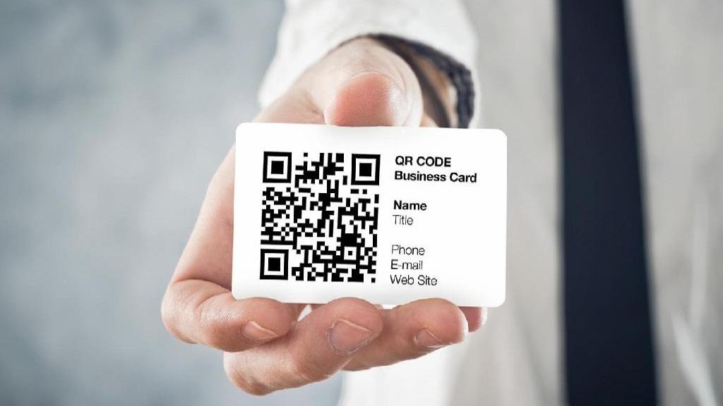 آموزش ساخت کیو آر کد (QR Code) برای کارت ویزیت رایگان و ساده