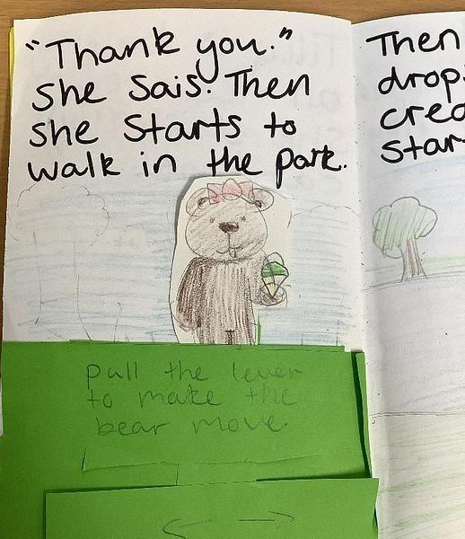 ساخت کتاب داستان با نقاشی برای مدرسه 2