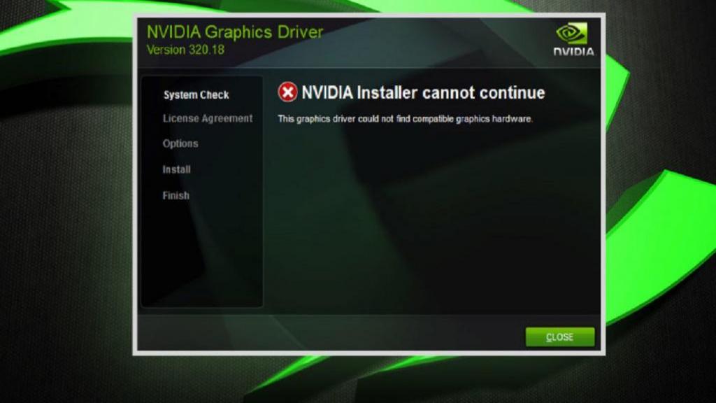 3 راه حل رفع مشکل نصب نشدن درایور کارت گرافیک NVIDIA