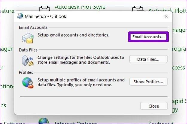 رفع مشکل درخواست مدام رمز عبور در Microsoft Outlook 11