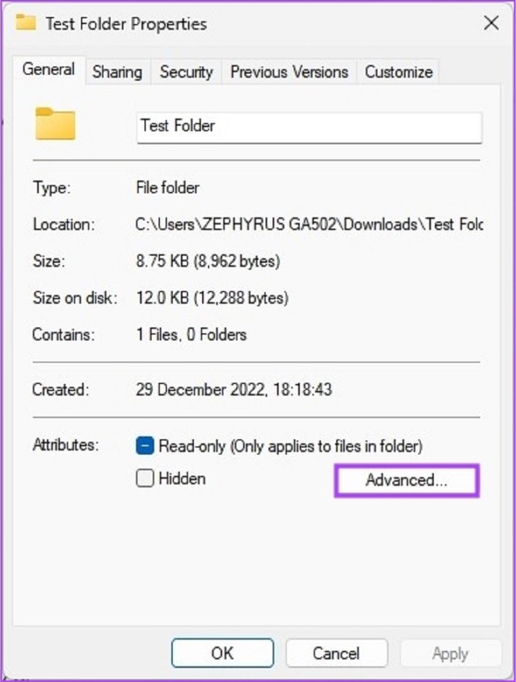 فعال سازی ویژگی فشرده سازی فایل و پوشه NTFS با استفاده از File Explorer
