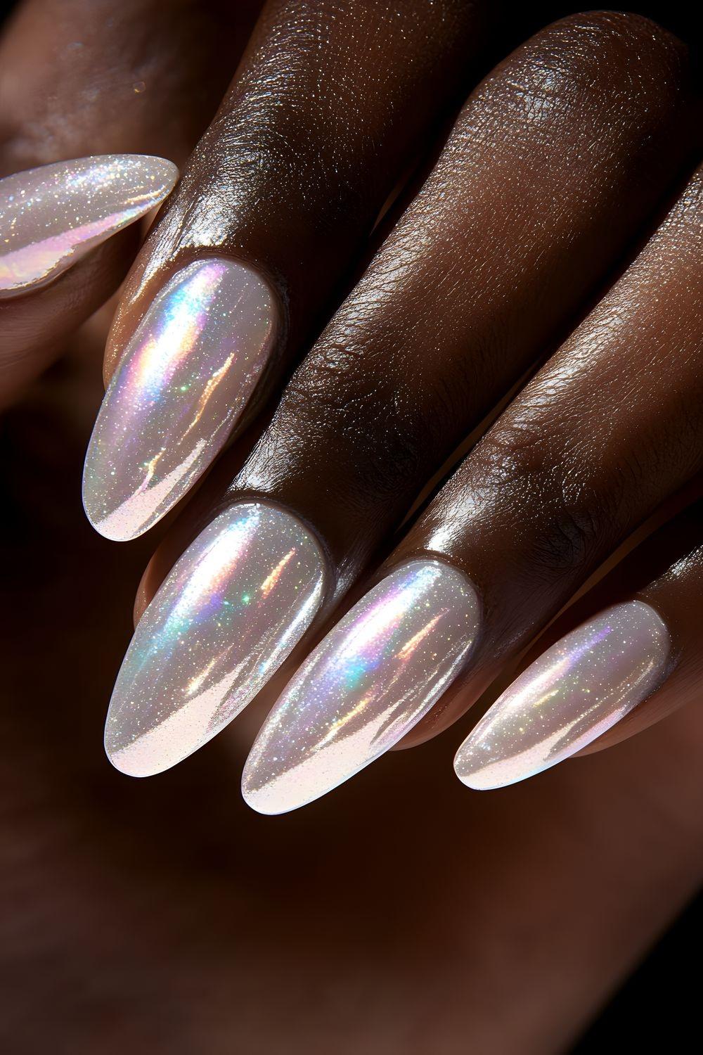 مدل ناخن کروم جدید 1