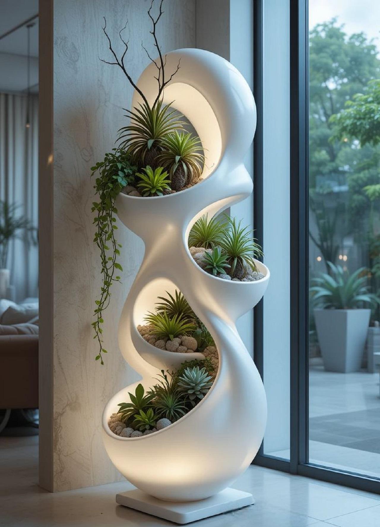 مدل گلدان دکوری مدرن 6