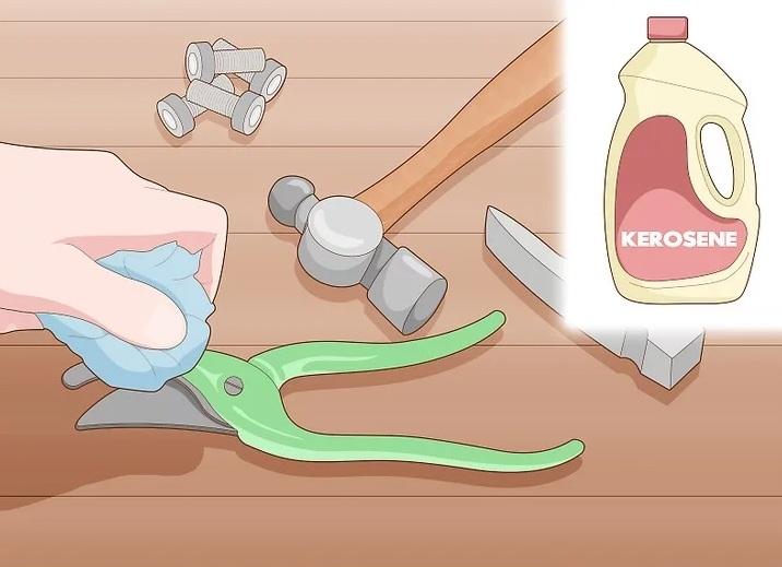 نحوه تمیز کردن ابزارهای قدیمی 14