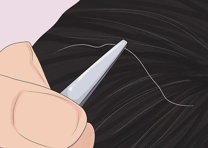 نحوه جلوگیری از سفید شدن مو 10