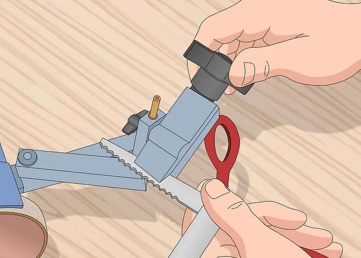 نحوه تیز کردن قیچی 2