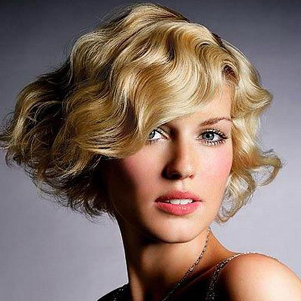 بهترین موهای کوتاه موج دار برای زنان: مدل مو کوتاه پف دار