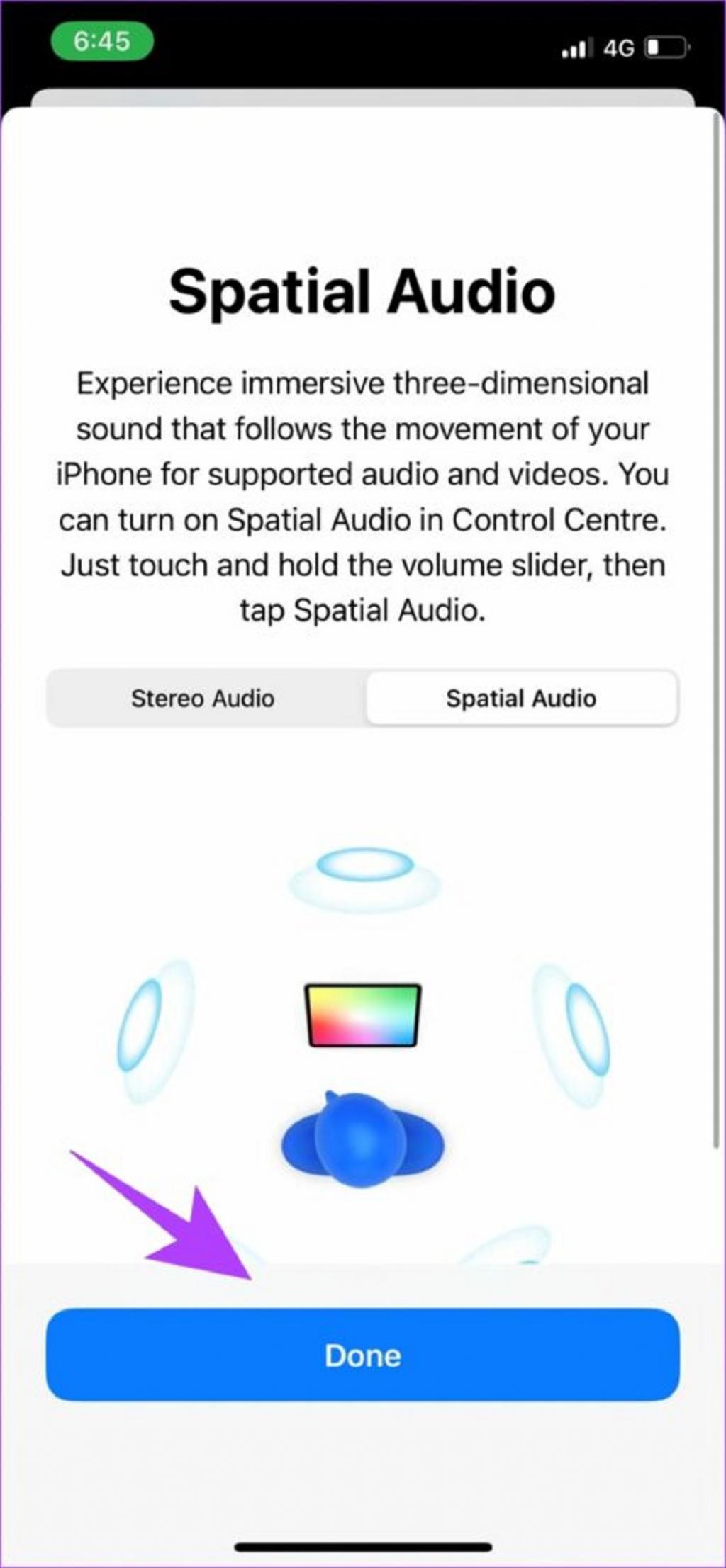 نحوه دریافت نسخه دمو صدای فضایی شخصی شده در iOS 16