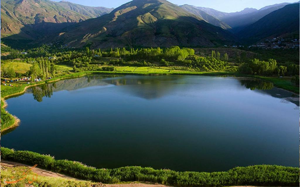 جاهای دیدنی قزوین در تابستان: دریاچه اوان