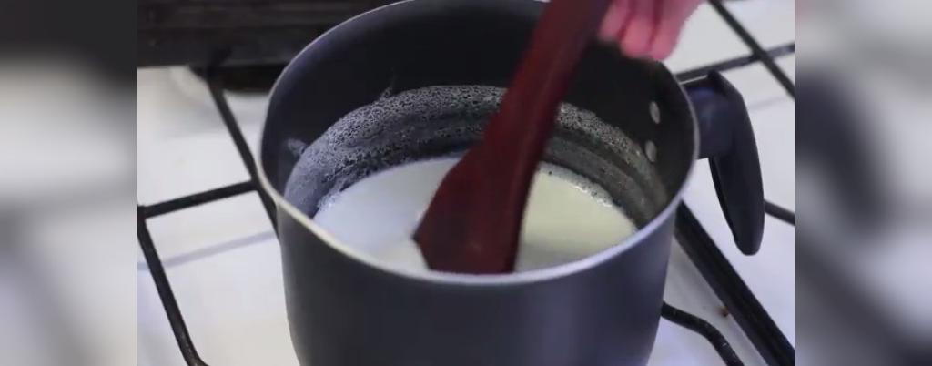چگونه شیر را بجوشانید