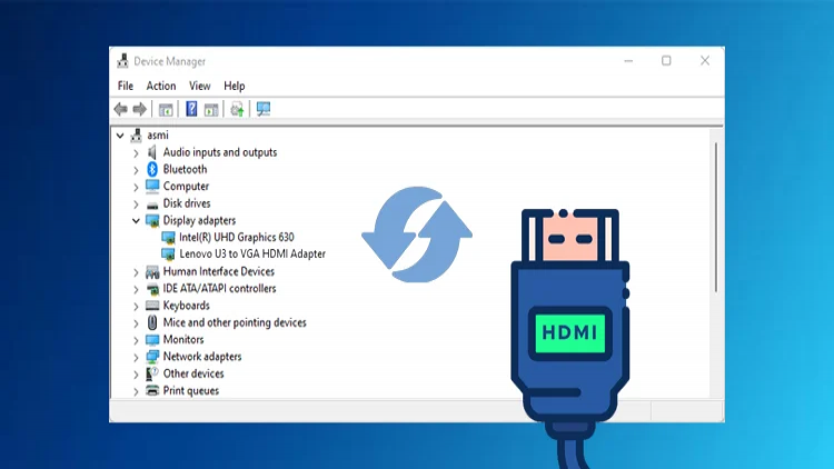 آموزش روش آپدیت و نصب درایور HDMI در ویندوز گام به گام و تصویری