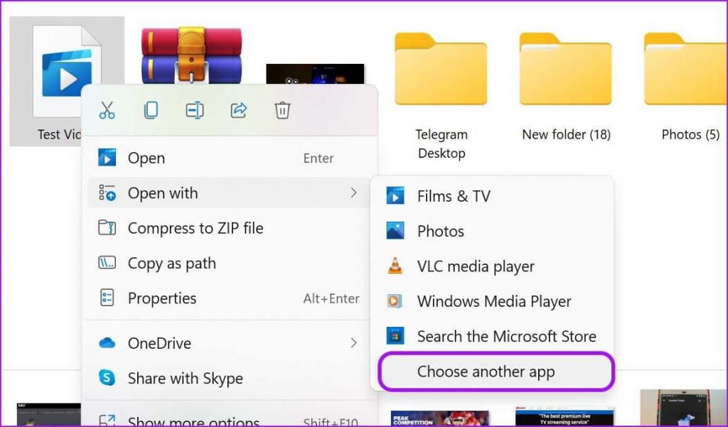 رفع مشکل باز نشدن فیلم در تلگرام ویندوز 11 با نرم افزار  VLC 