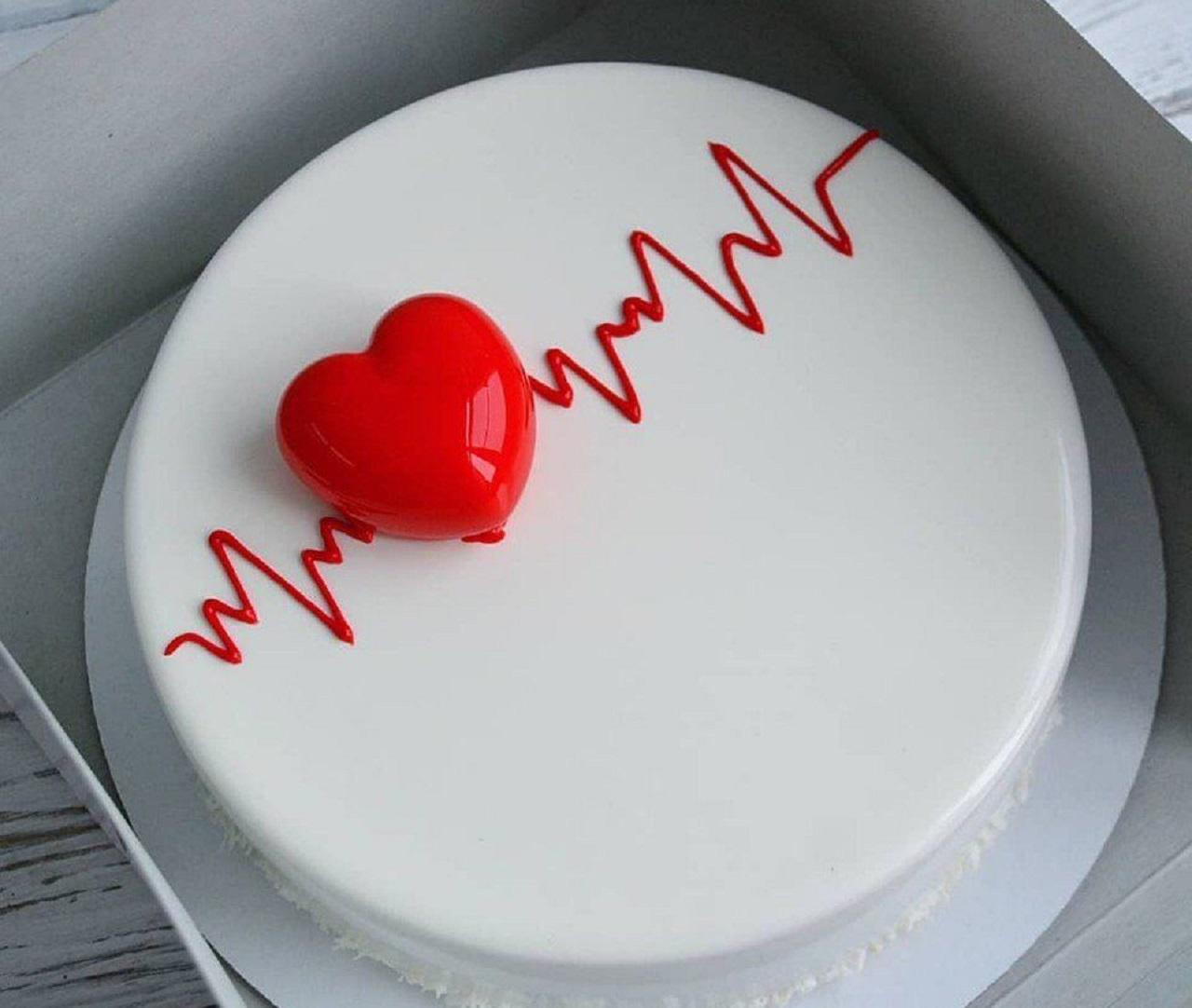 مدل کیک روز مرد عاشقانه 1