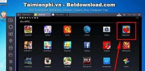 نحوه بازی کردن candy crush saga در کامپیوتر با BlueStacks 3