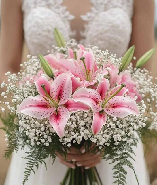 مدل دسته گل عروس عروسکی 4