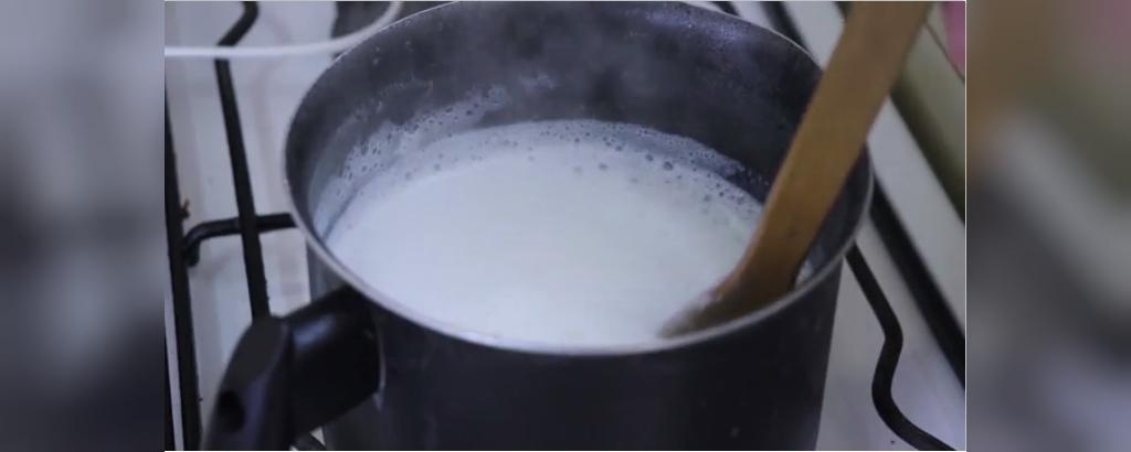 طرز جوشاندن شیر