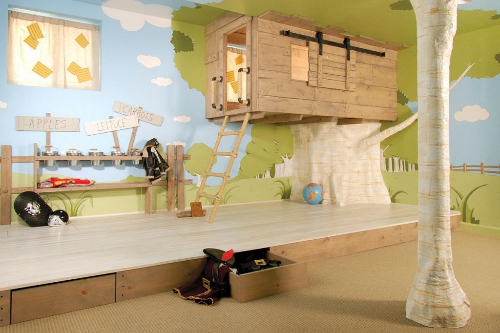 طراحی دیوار اتاق کودک