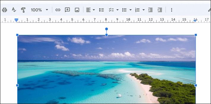 نحوه چرخاندن تصاویر در Google Docs 11