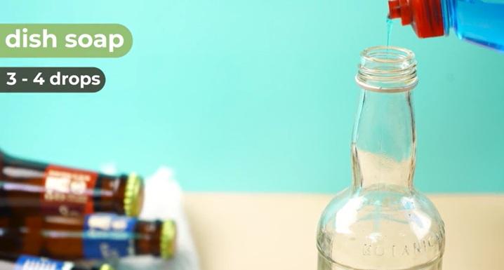 نحوه تمیز کردن بطری شیشه ای 6
