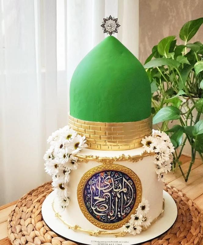 کیک دوطبقه نیمه شعبان 2