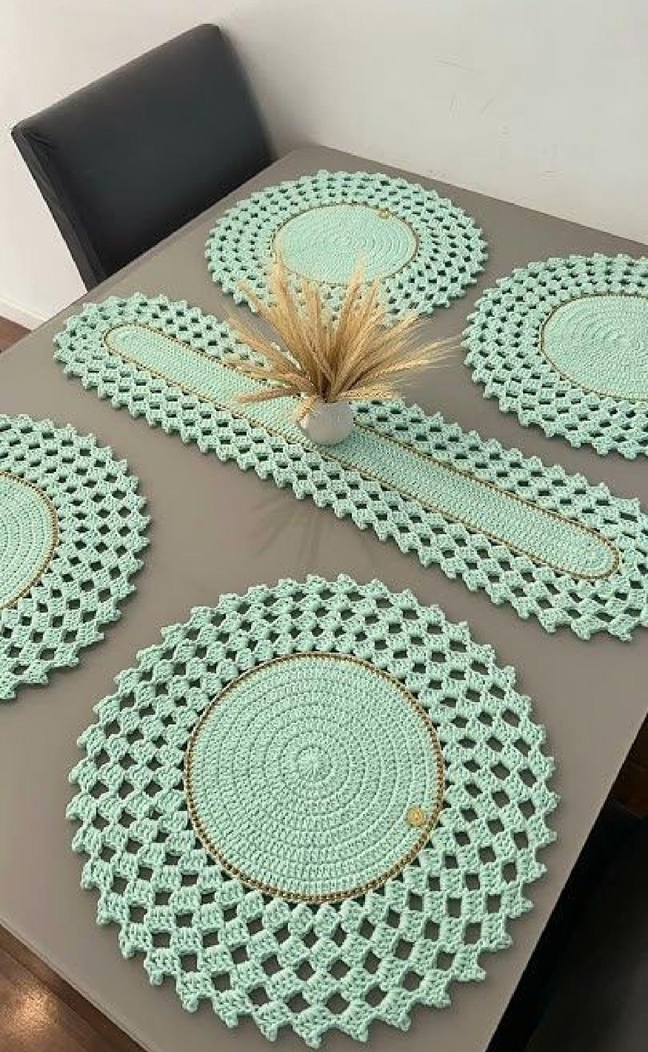 مدل رانر رومیزی مکرومه5