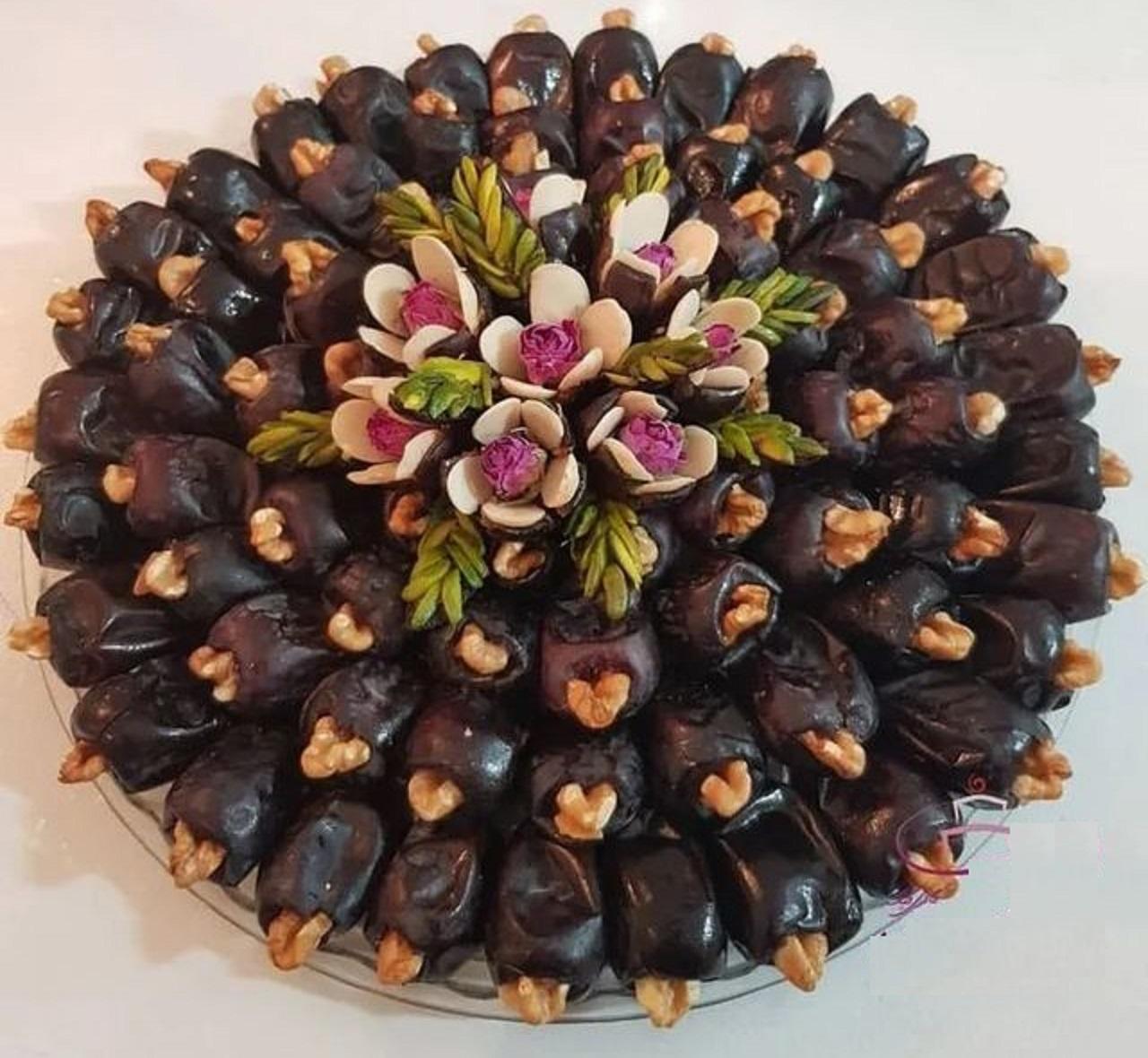 مدل تزیین خرما ساده و شیک3