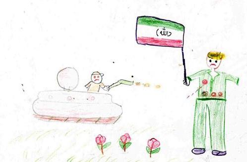 نقاشی شهیدان آسان 3
