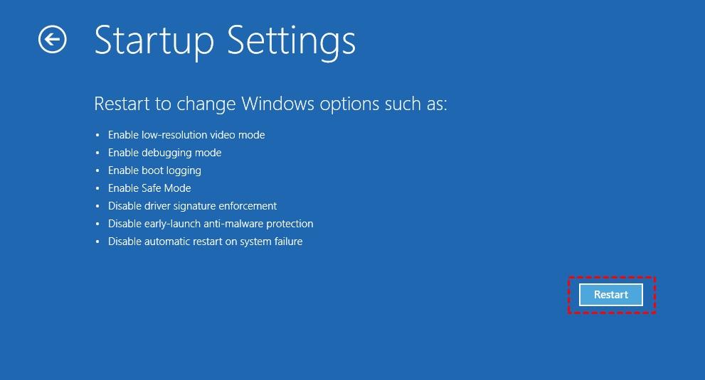 رفع خطای windows error recovery در ویندوز 10