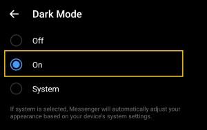 نحوه فعال کردن Dark Mode در فیس بوک 10