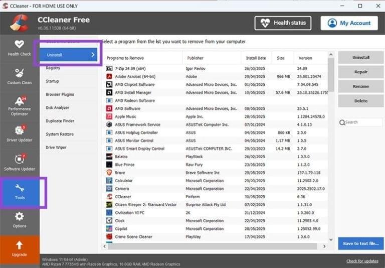 نحوه حذف Bloatware در ویندوز 11 9