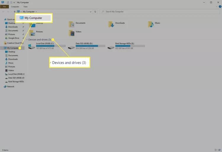 نحوه پیدا کردن فایل&zwnj;های بزرگ در ویندوز 10 1