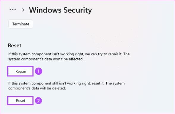  رفع مشکل وجود نداشتن سابقه حفاظت از امنیت ویندوز 5