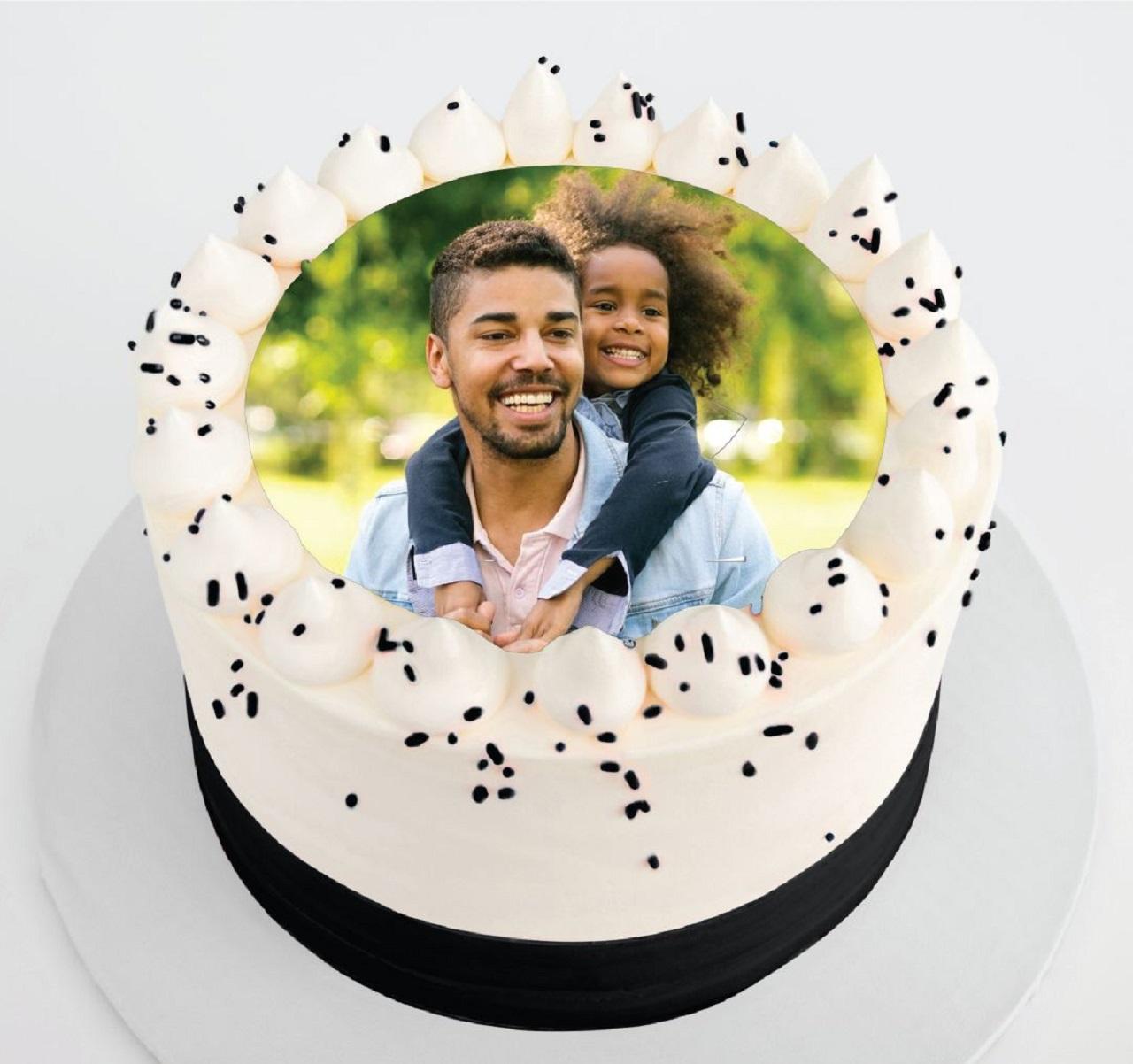 مدل کیک روز پدر با عکس 1